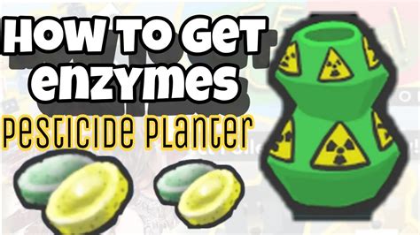 How To Get Enzymes From A Pesticide Planter Bee Swarm Simulator