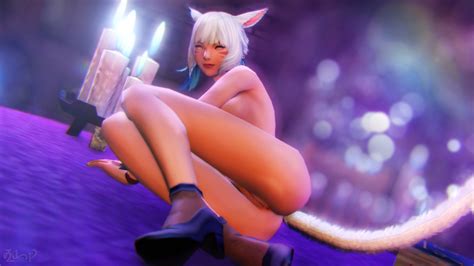 Rule 34 1girls Anus Ass Breasts Cat Ears Cat Tail Final Fantasy Final Fantasy Xiv Gpose Ffxiv