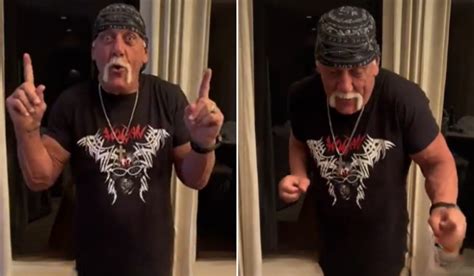 Hulk Hogan Not Only Is He Not Paralyzed He S Dancing Video