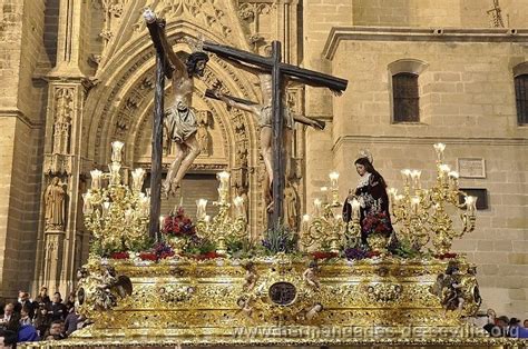 PASO DEL Santísimo Cristo de la Conversión del Buen Ladrón Virgenes