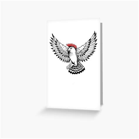 "Cobra Kai Hawk tattoo" Greeting Card for Sale by popmonster | Redbubble