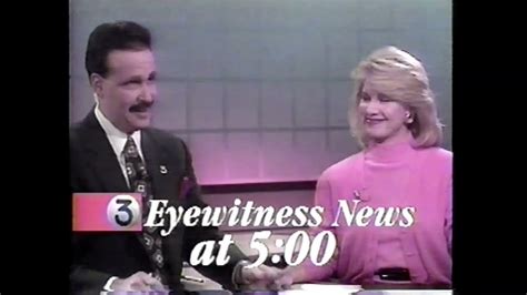 Wfsb Channel 3 Eyewitness News At 500 Promo 1992 Youtube