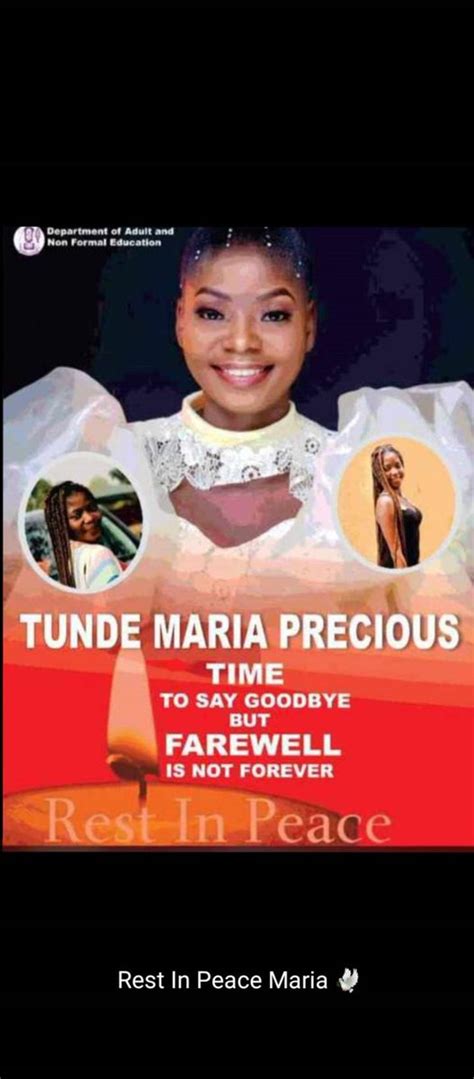 Standard Nigeria🌍🌎🗞️🗞️ On Twitter Maria Precious Tunde Uniben Final