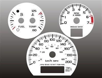 Purchase 2000 2005 Chevrolet Impala METRIC KPH KMH Instrument Cluster