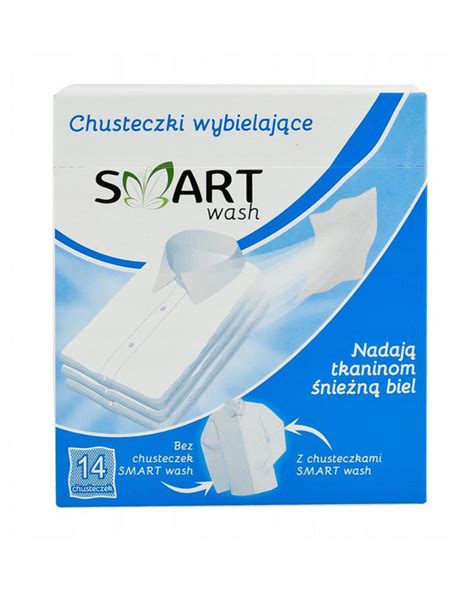 Smart Wash Chusteczki Wybielaj Ce Do Prania Szt Nowezakupy Pl