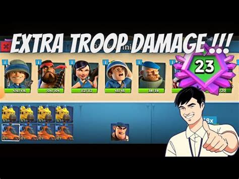 Boom Beach Warships Season Extra Troop Damage Rocket Choppa