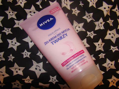 blondi włosomaniaczka Recenzja NIVEA aqua effect Żel Krem do mycia