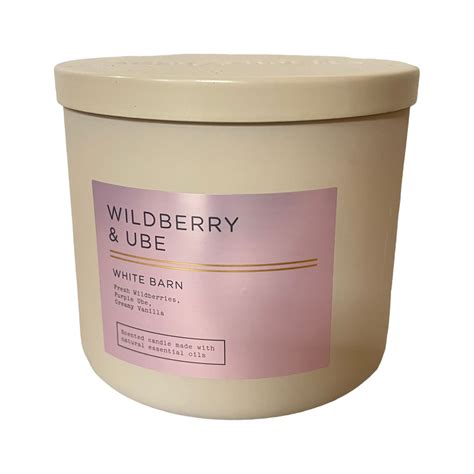 Bath Body Works Wildberry Ube Scented 3 Wick Candle 14 5 Oz