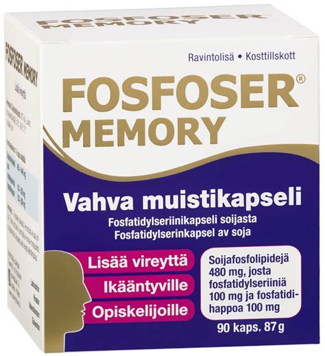 Fosfoser Memory Caps Nordic Immunity Supplements