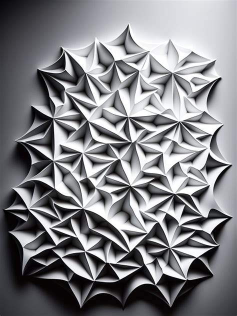 Natural Pony Intricate Geometric Tessellations With Exact Folds And