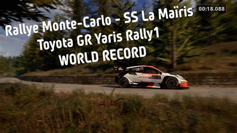 Ea Sports Wrc World Record Rallye Monte Carlo Ss La Ma Ris