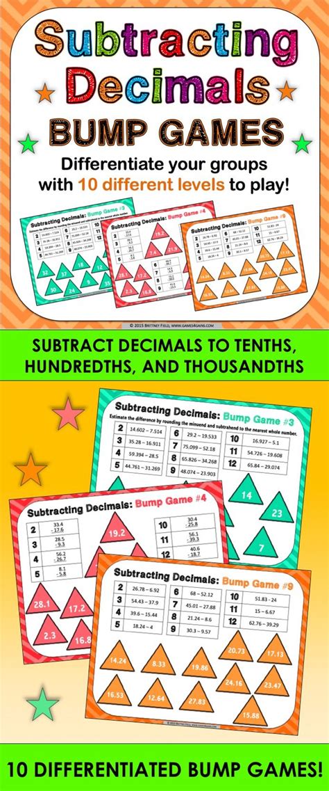 Adding And Subtracting Decimals Games Printable - Printable Word Searches