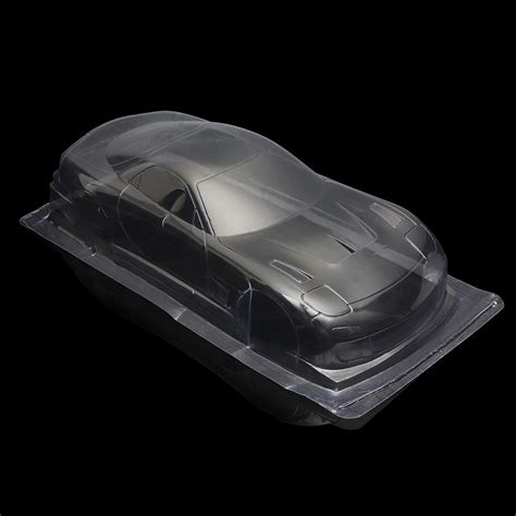 Unpainted Clear Pvc Rc Car Body Shell Mazda Rx Mm Wheelbase