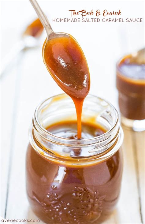 The BEST Salted Caramel Sauce So Easy Averie Cooks