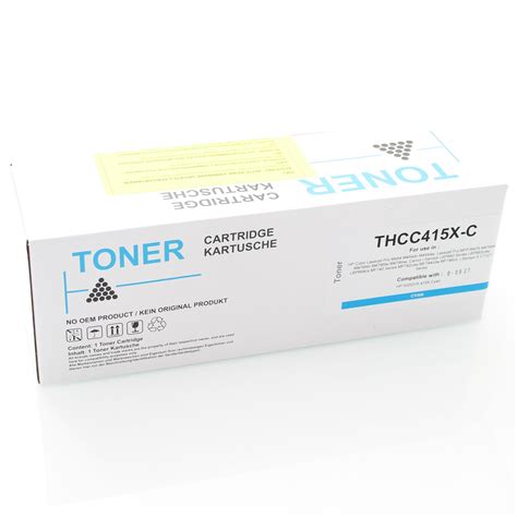 Kompatibler Toner für HP 415X W2031X Cyan für HP Color Laserjet Pro