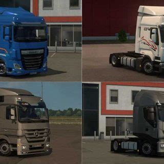 Low Deck Chassis Addons für Schumis Trucks von Sogard3 v5 2 ETS2 ETS2