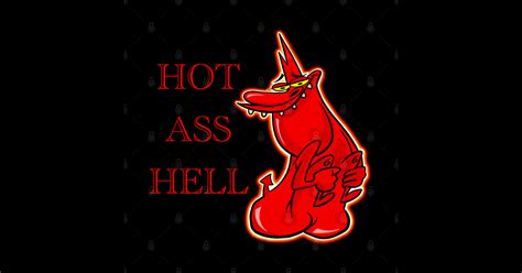 Hot Ass Hell Cow And Chicken Sticker Teepublic
