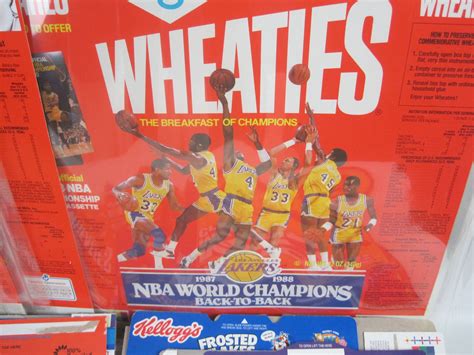 Lot Detail - Collection of Wheaties & Other Cereal Boxes