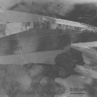 High Resolution Bright Field 010 TEM Image Of Antigorite In Which