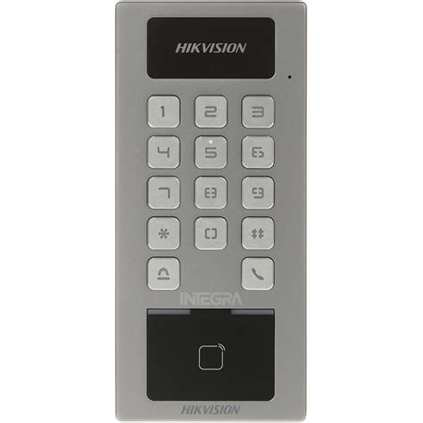 Control Acceso Wi Fi Terminal Exterior Hikvision DS K1T502DBFWX C