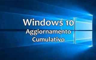 Windows 10 Disponibile Laggiornamento Cumulativo Di Aprile 2019