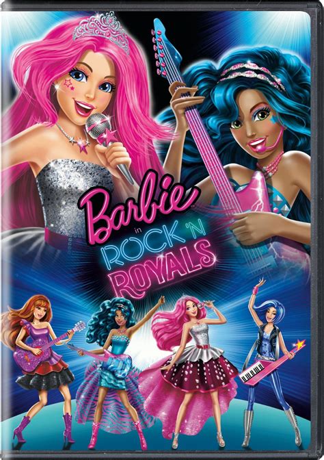 Barbie In Rock N Royals DVD Disc Barbie Movies Photo 38619987