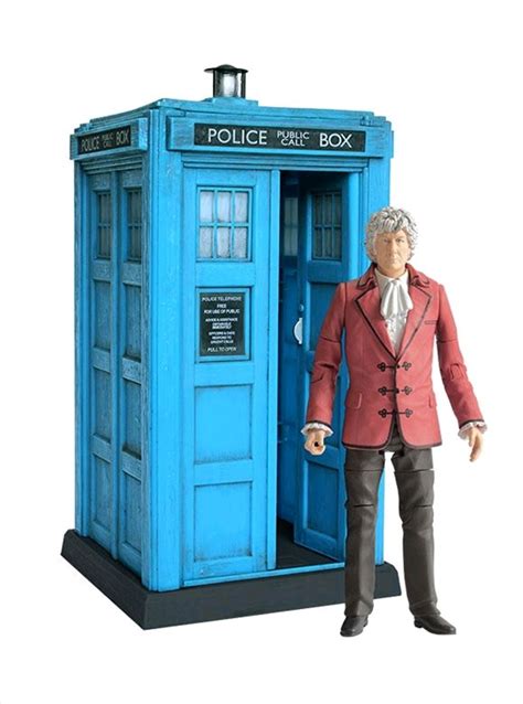 Buy Doctor Who Third Doctor With Tardis Action Figure Set In