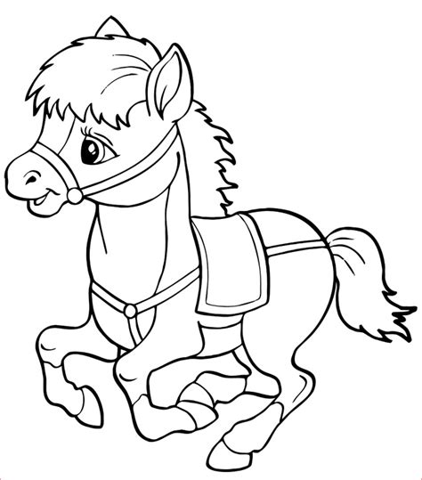 15 Limitée Coloriage Chevaux À Imprimer Stock COLORIAGE