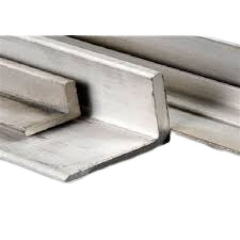 Mild Steel 3 20 Mm Thickness High Polished Grey Ms L Angle Size 70 X