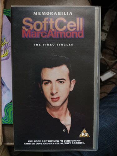 Soft Cell Marc Almond Memorabilia The Video Singles Vhs Ebay