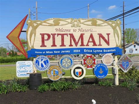 Geographically Yours Welcome: Pitman, New Jersey