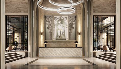 Luxury Hotel interior on Behance