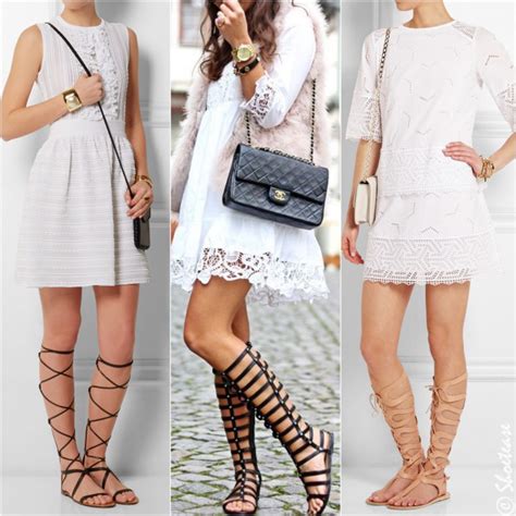 Outfits With Gladiator Sandals