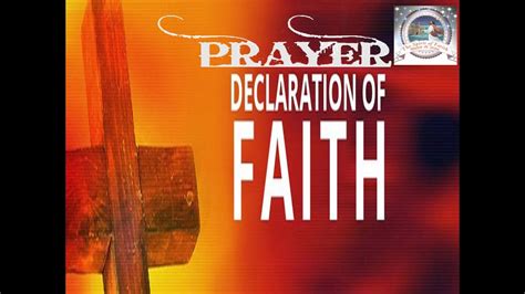 Online Prayer Declaration Of Faith”” 24 05 2020 In English Youtube