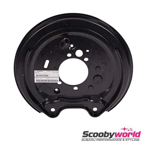 Scoobyworld Genuine Subaru Rear Brake Backing Back Plate Sti L H