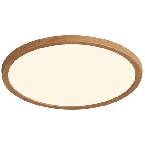 Nordlux Oja Integrated Led Semi Flush Light Wood Foil K