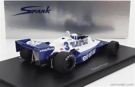 Spark Model S Scale Tyrrell F Team Elf N Monaco Gp