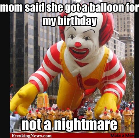 Pin by Brody on McDonald's memes | Birthday meme, Ronald mcdonald, Memes