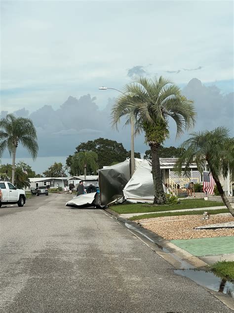 Over a dozen mobile homes damaged by storm in Ellenton | WFLA