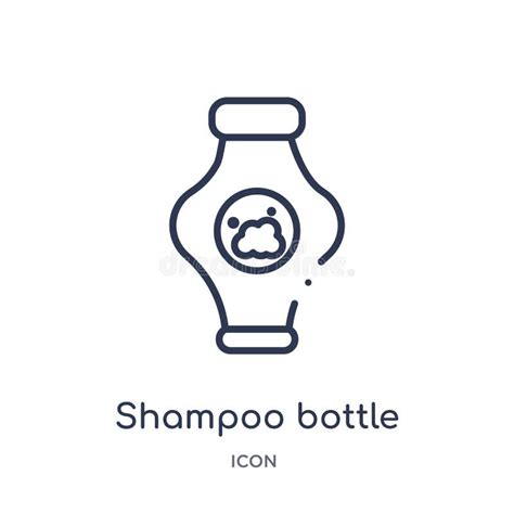 Linear Shampoo Bottle Icon From Beauty Outline Collection Thin Line