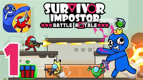 Survivor Impostor Battle Royale Gameplay Walkthrough 1 Level 1 25