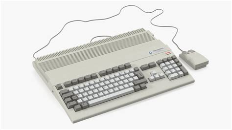 Home Computer Commodore Amiga 500 Keyboard 3D Model $39 - .3ds .blend ...