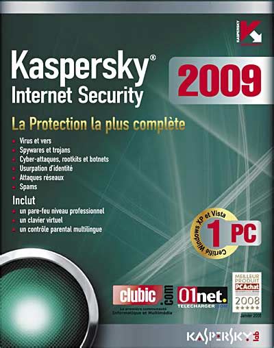 Kaspersky Internet Security Poste Jeu Vid O Achat Prix Fnac