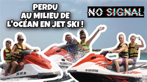 On Part Au Milieu De Locean En Jet Ski Dangereux à Ne Pas Refaire