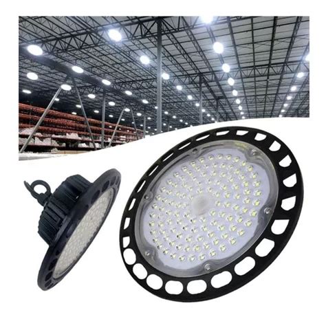 Lámpara LED Ufo Highbay Galpao Bivolt de 200 W carcasa industrial