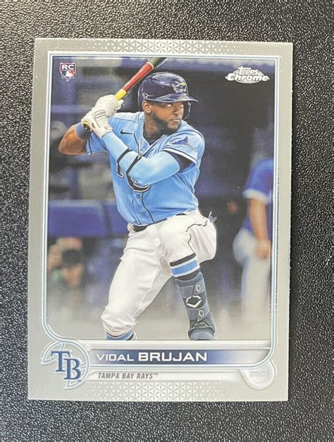 Vidal Brujan 2022 Topps Chrome Rookie RC 134 Tampa Bay Rays EBay