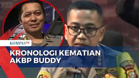 Bukti CCTV Ungkap Detik Detik Kematian AKBP Buddy Alfrits Towoliu