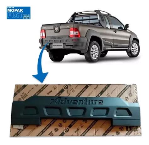 Moldura Tampa Traseira Fiat Strada Adventure 2012 2013 Parcelamento