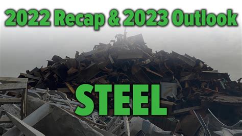 2022 Recap And 2023 Outlook For Steel And Iron Scrap Prices Youtube