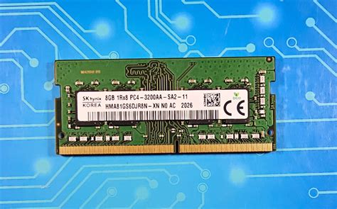 8GB PC4-25600 DDR4-3200MHz 1Rx8 Non-ECC Hynix HMA81GS6DJR8N-XN | eBay